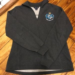 Zeta Tau Alpha Quarter Zip with crest